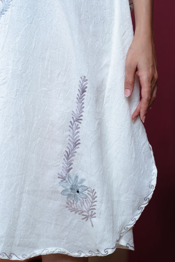 Ivory Lavender Dream Kaftan