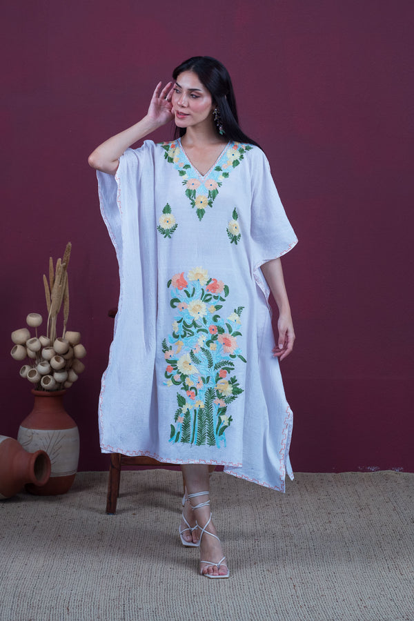 Ivory Spring Kaftan