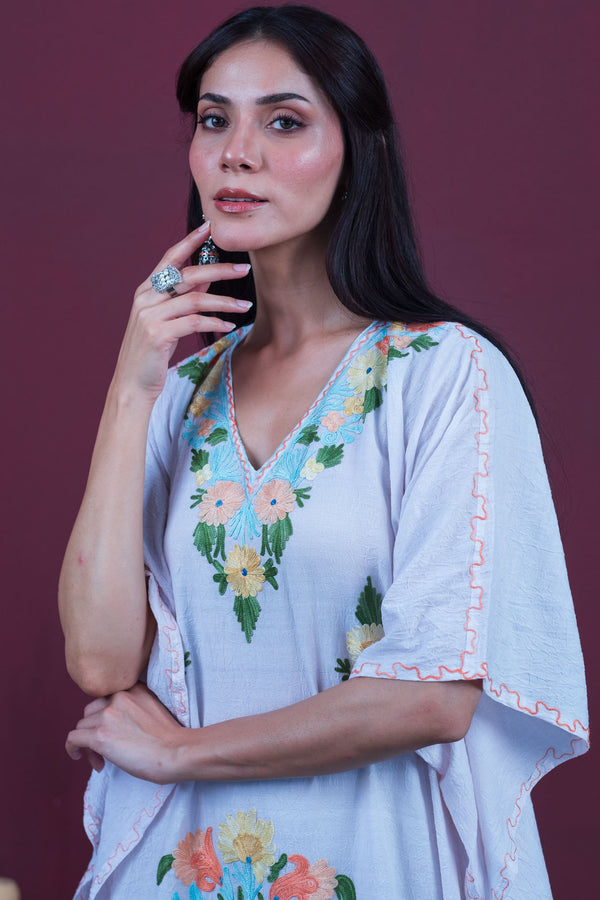 Ivory Spring Kaftan