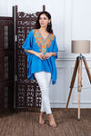 Sapphire Aari Kaftan Top