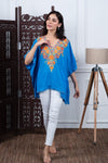 Sapphire Aari Kaftan Top