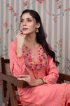 Coral Blush Kurta Set