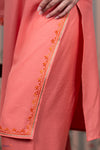 Coral Blush Kurta Set