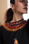 Raat Kali Collar Kaftan
