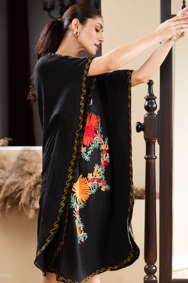 Raat Kali Collar Kaftan