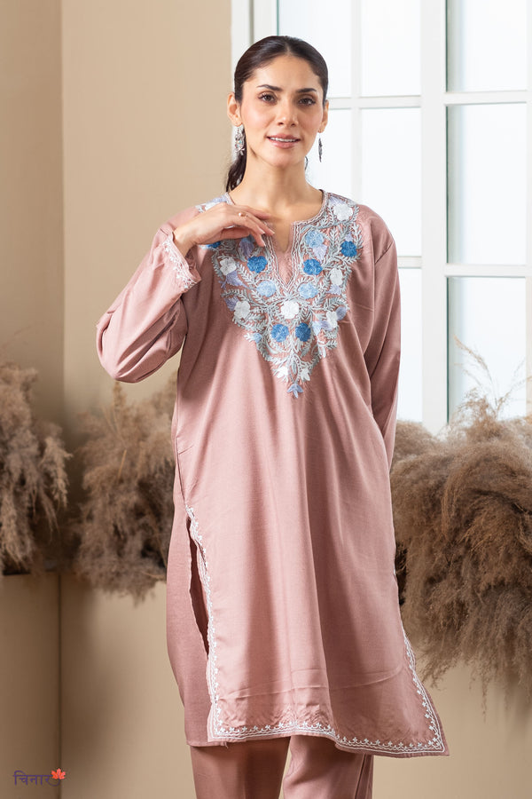 Dusty Rose Kurta Set