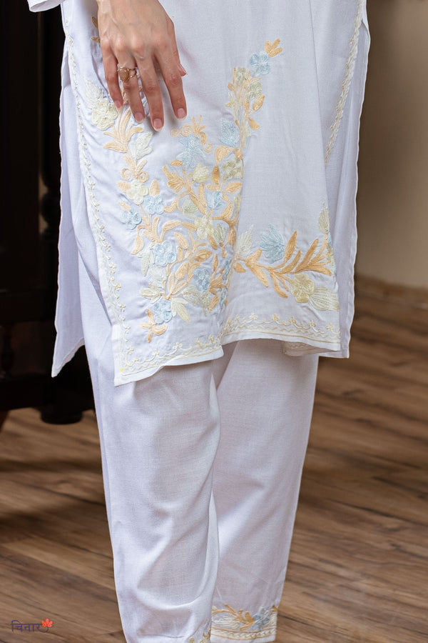 Ivory Spring Kurta Set