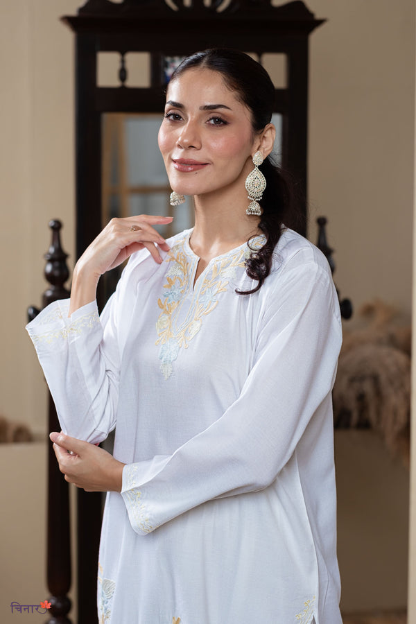 Ivory Spring Kurta Set