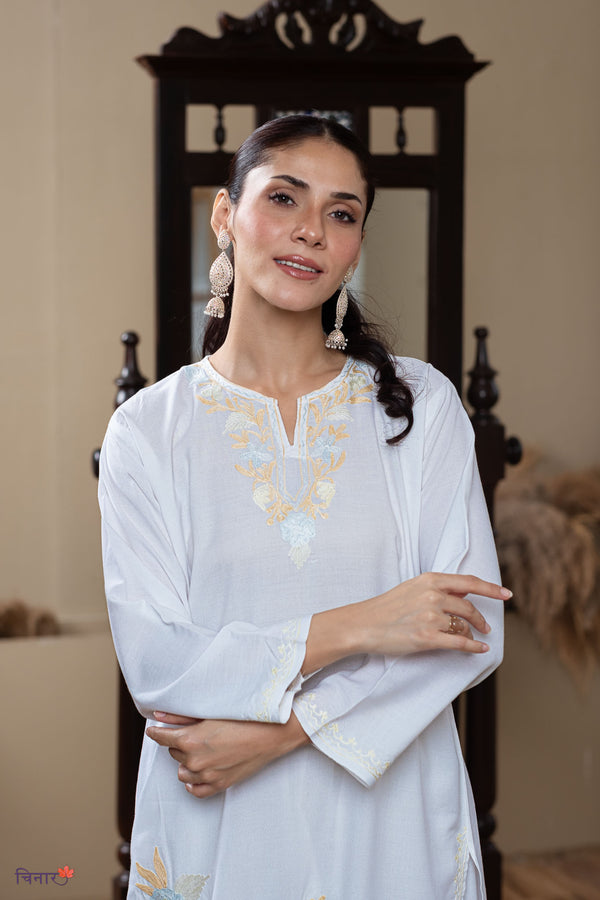 Ivory Spring Kurta Set
