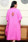 Gulabi Collar Kaftan