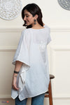 Pearl Kashmiri Kaftan Top