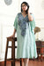 Minty Wave Kaftan