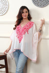 Ivory Rose Kaftan Top