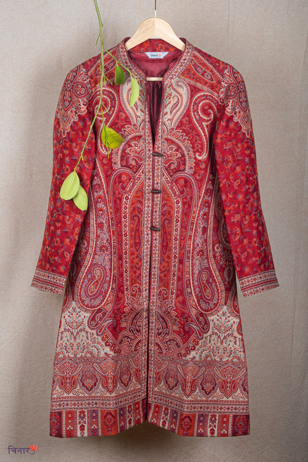 Crimson Red Royale Coat