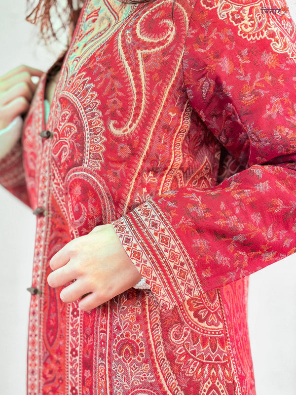 Crimson Red Royale Coat