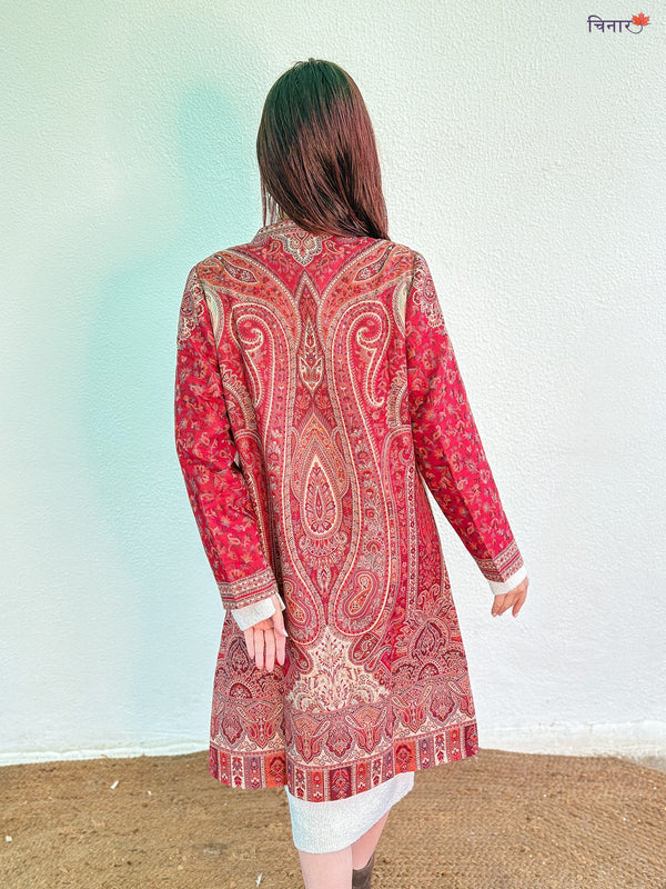 Crimson Red Royale Coat