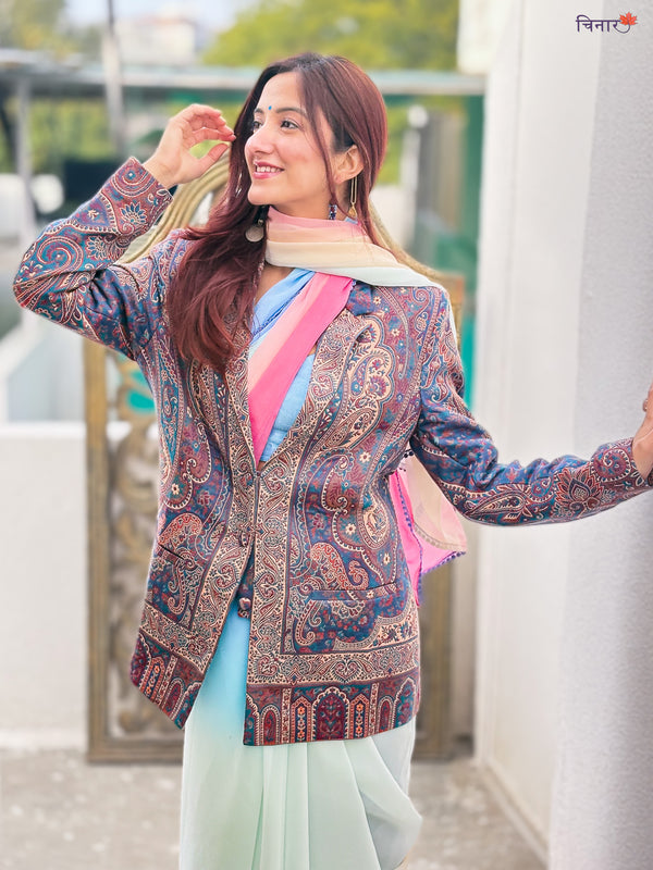 Ocean Blue Breeze Blazer