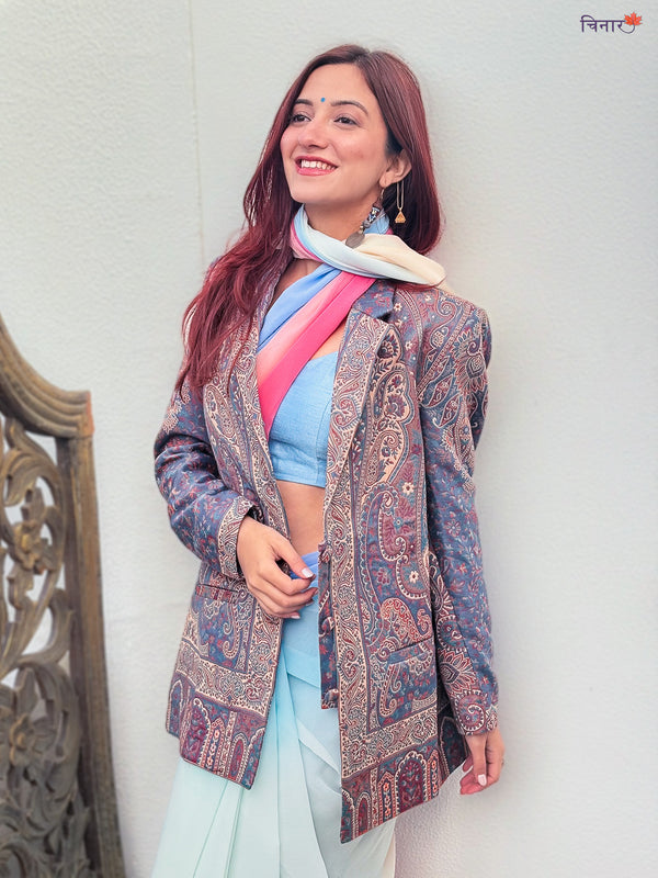 Ocean Blue Breeze Blazer