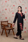 Gulposh Midnight Queen Kashmiri Cotton Kurta Set