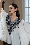 Moonlight Aari Embroidery Cotton Kaftan