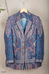 Ocean Blue Breeze Kani Wool Blazer