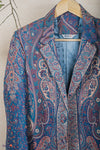 Ocean Blue Breeze Kani Wool Blazer